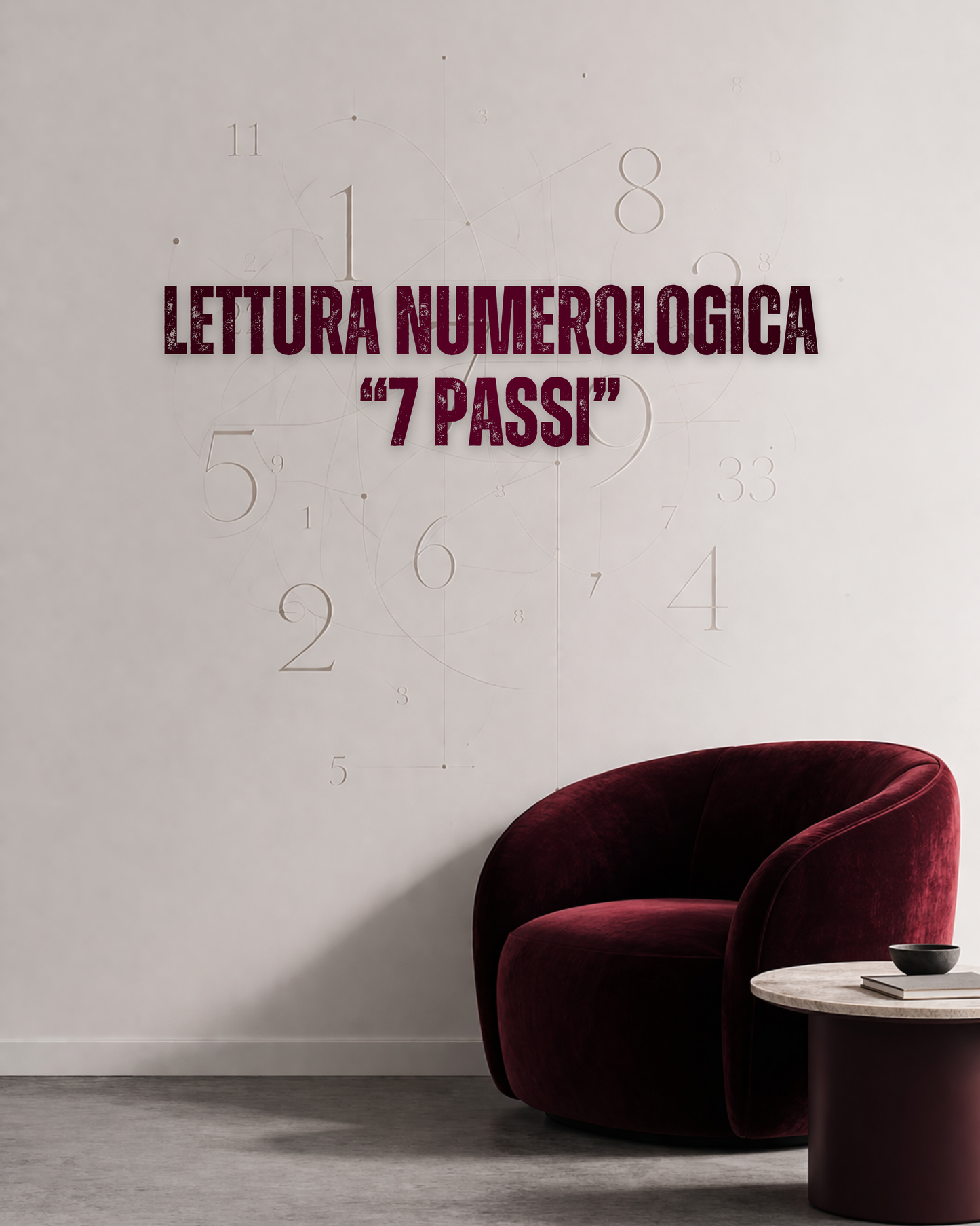 Lettura numerologica “7 passi”