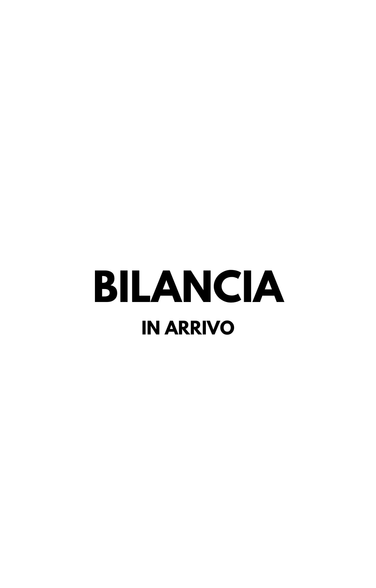 bilancia
