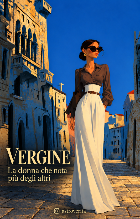 Vergine -  La donna che nota più degli altri.